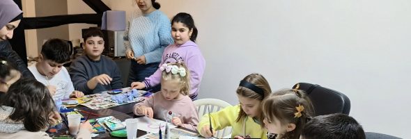 Das Projekt „“Kreative Vielfalt: Ein inklusives Kunstprojekt für Kinder“.